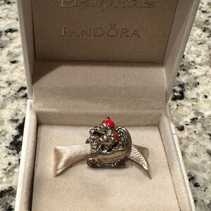 Pandora Disney Parks Silver Charm with Red Accent